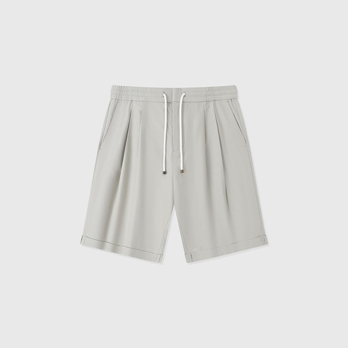 loro piana linen bermuda shorts
